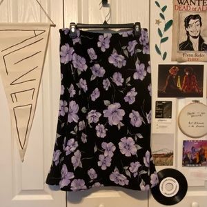 Floral Slip Skirt